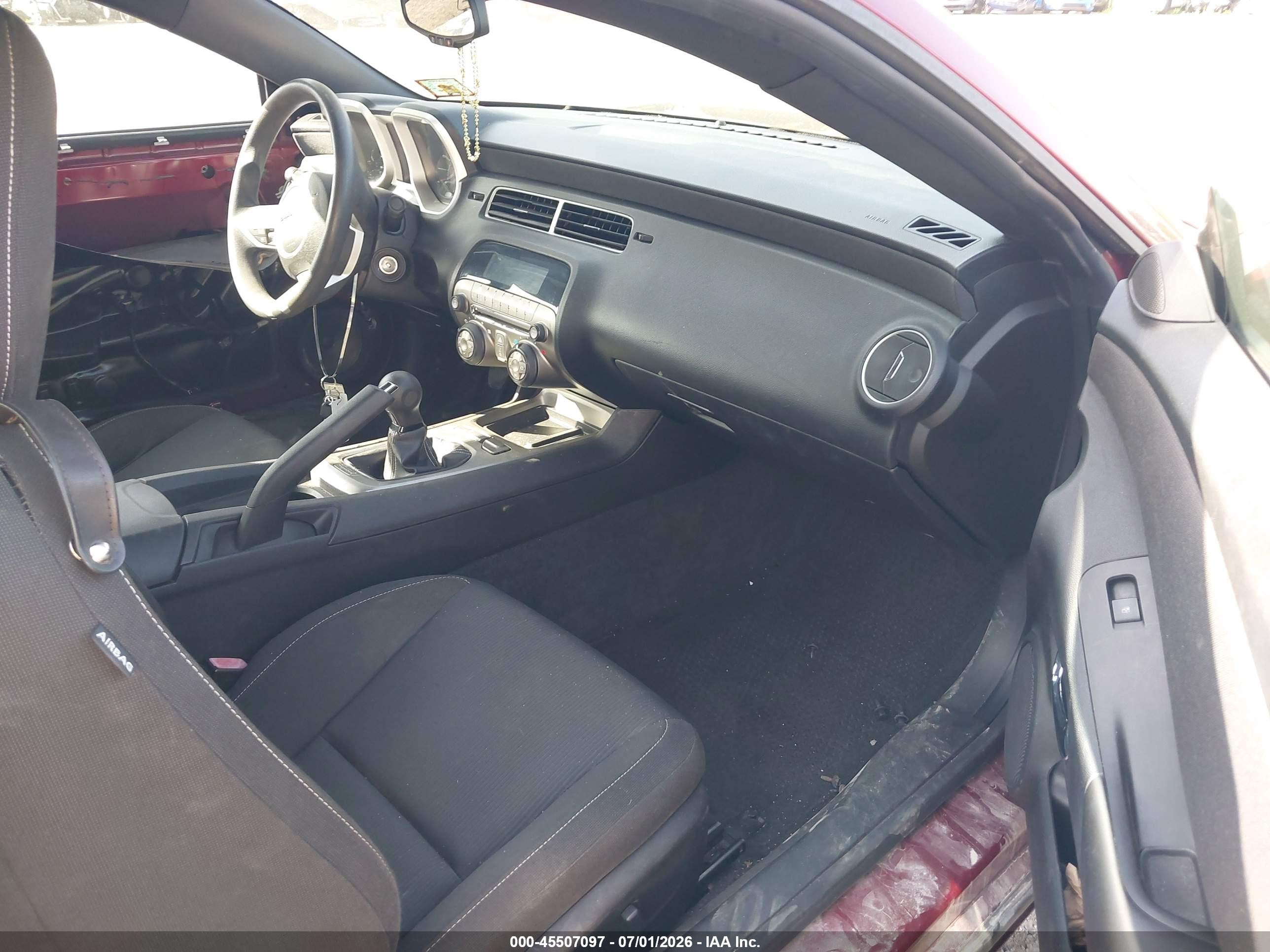 2011 Chevrolet Camaro 1lt Maroon vin: 2G1FF1ED3B9119818