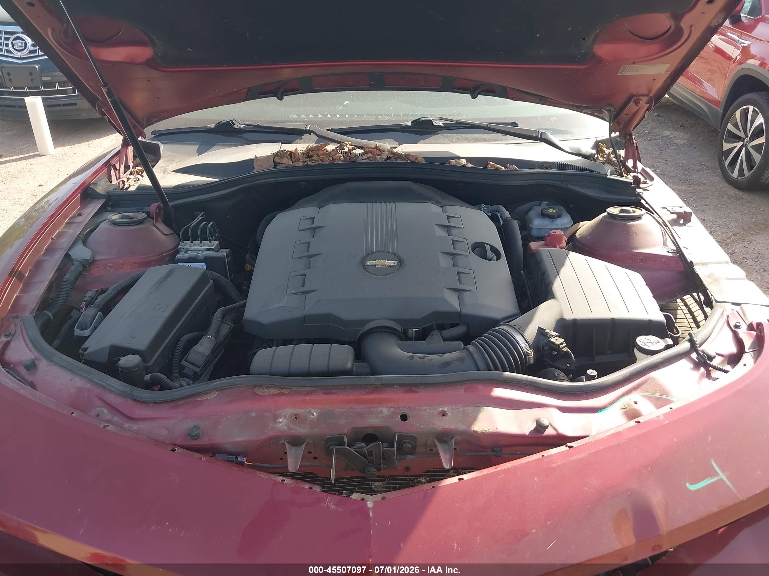 2011 Chevrolet Camaro 1lt Maroon vin: 2G1FF1ED3B9119818