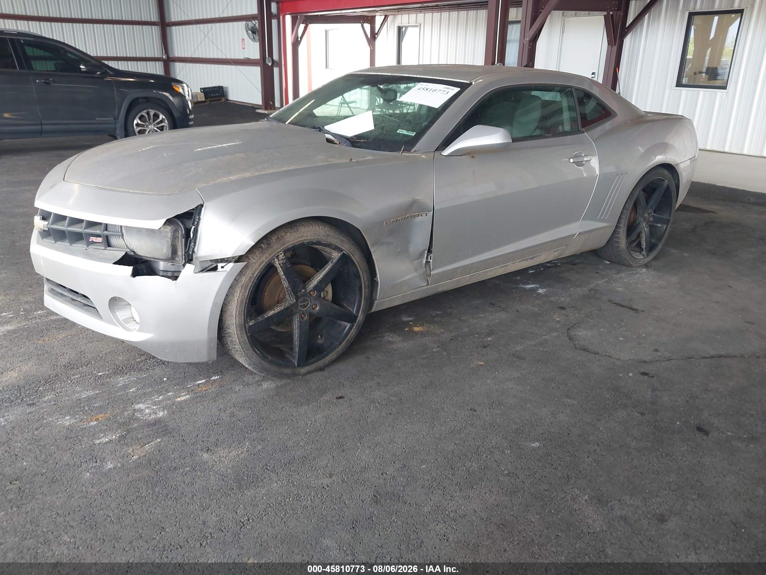 2011 Chevrolet Camaro 1lt Silver vin: 2G1FF1ED4B9146655
