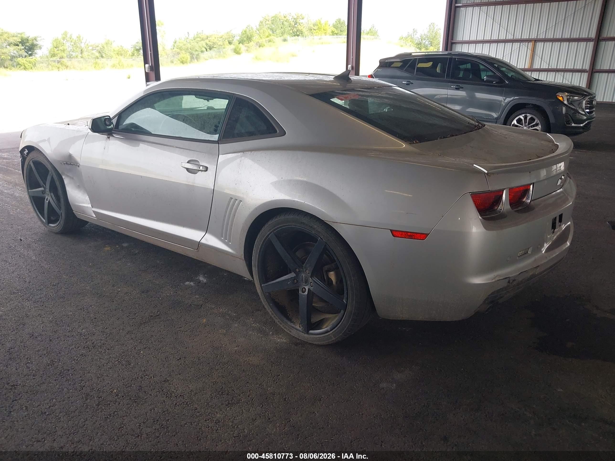 2011 Chevrolet Camaro 1lt Silver vin: 2G1FF1ED4B9146655