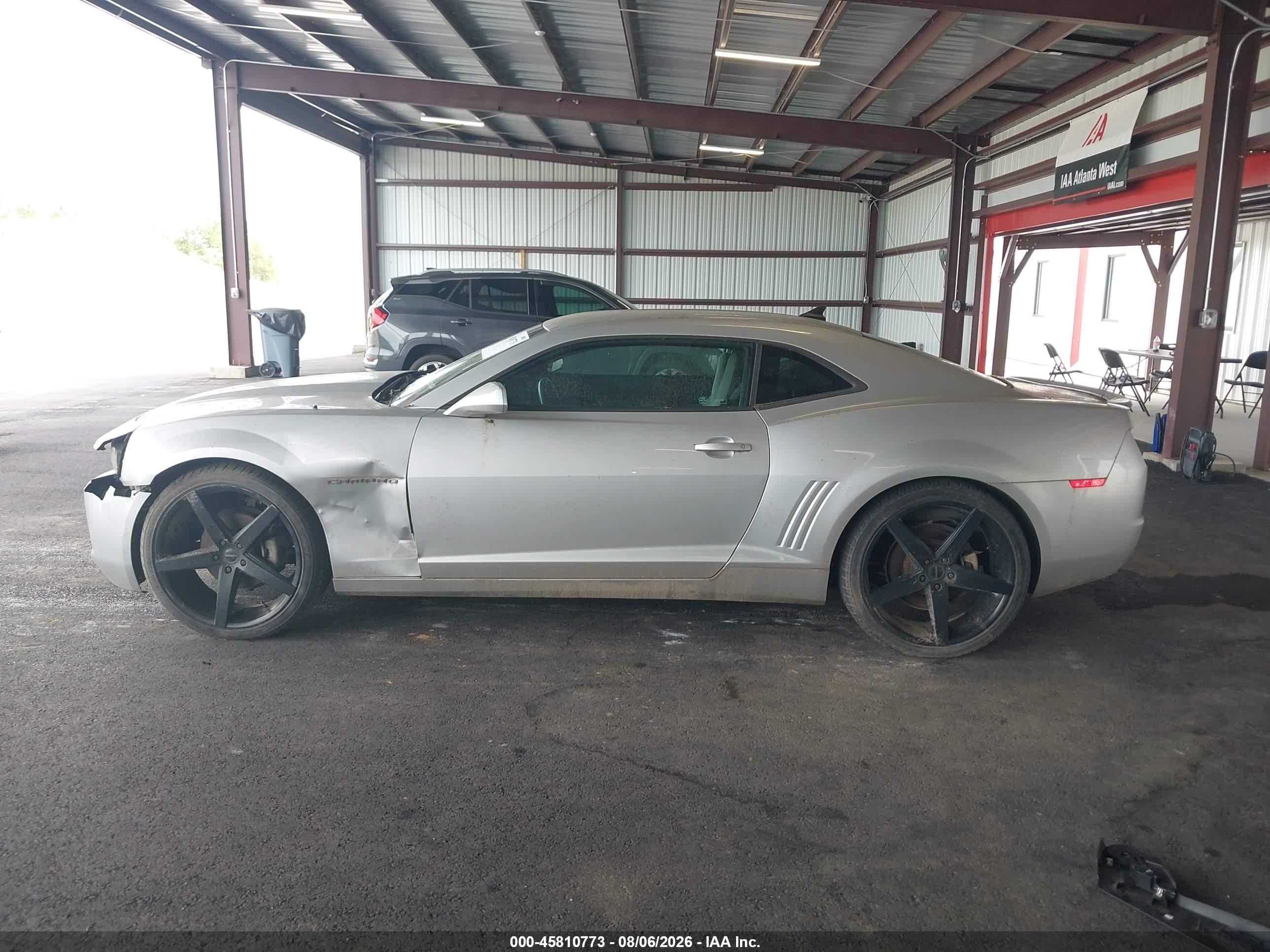 2011 Chevrolet Camaro 1lt Silver vin: 2G1FF1ED4B9146655