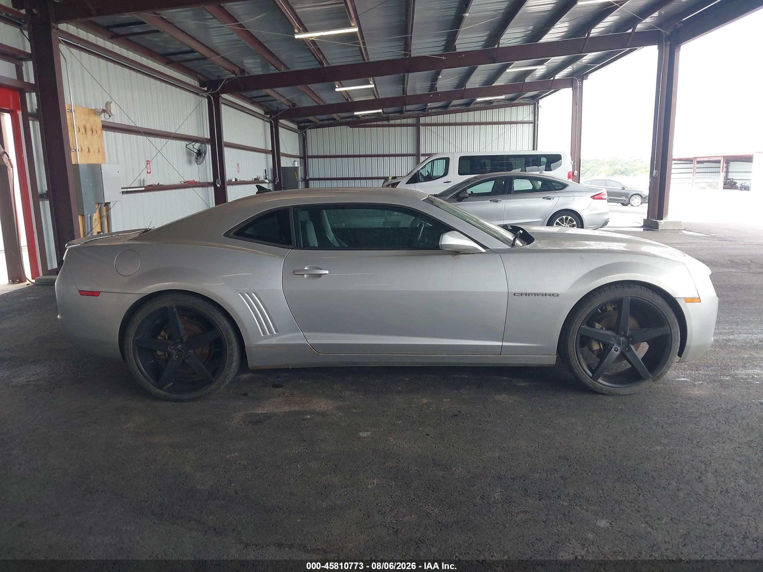 2011 Chevrolet Camaro 1lt Silver vin: 2G1FF1ED4B9146655