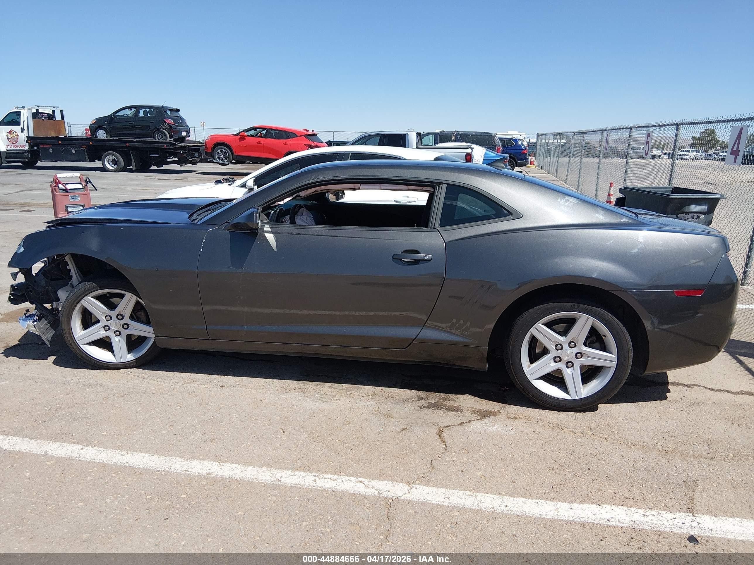 2011 Chevrolet Camaro 1lt Gray vin: 2G1FF1ED5B9130741