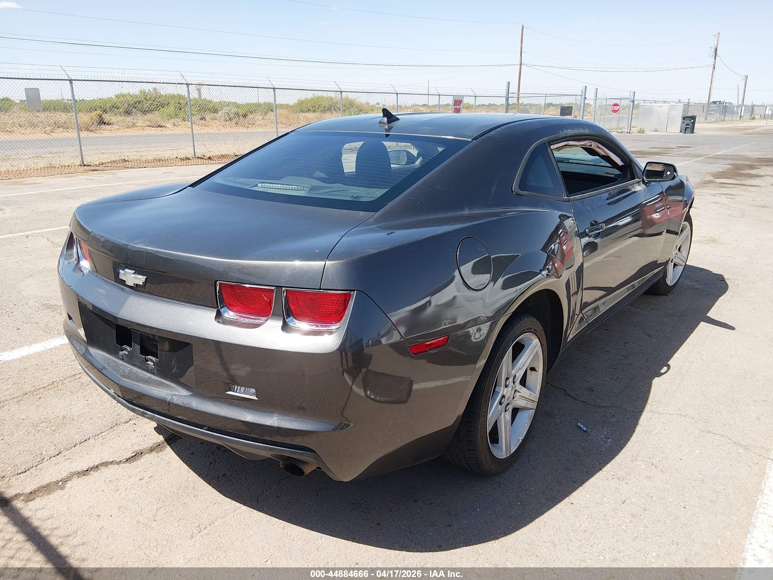 2011 Chevrolet Camaro 1lt Gray vin: 2G1FF1ED5B9130741
