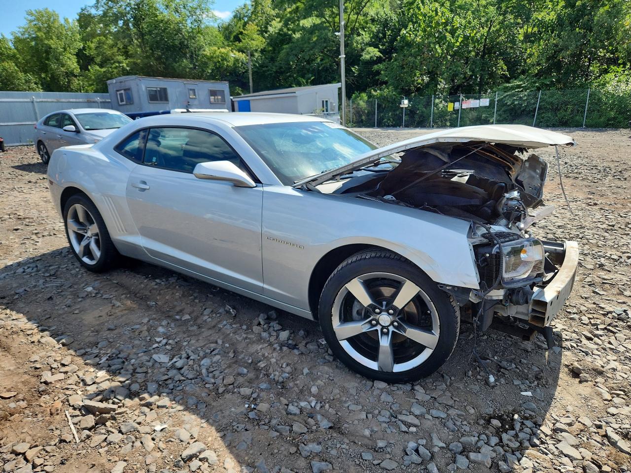 2011 Chevrolet Camaro Lt Silver vin: 2G1FF1ED7B9119630