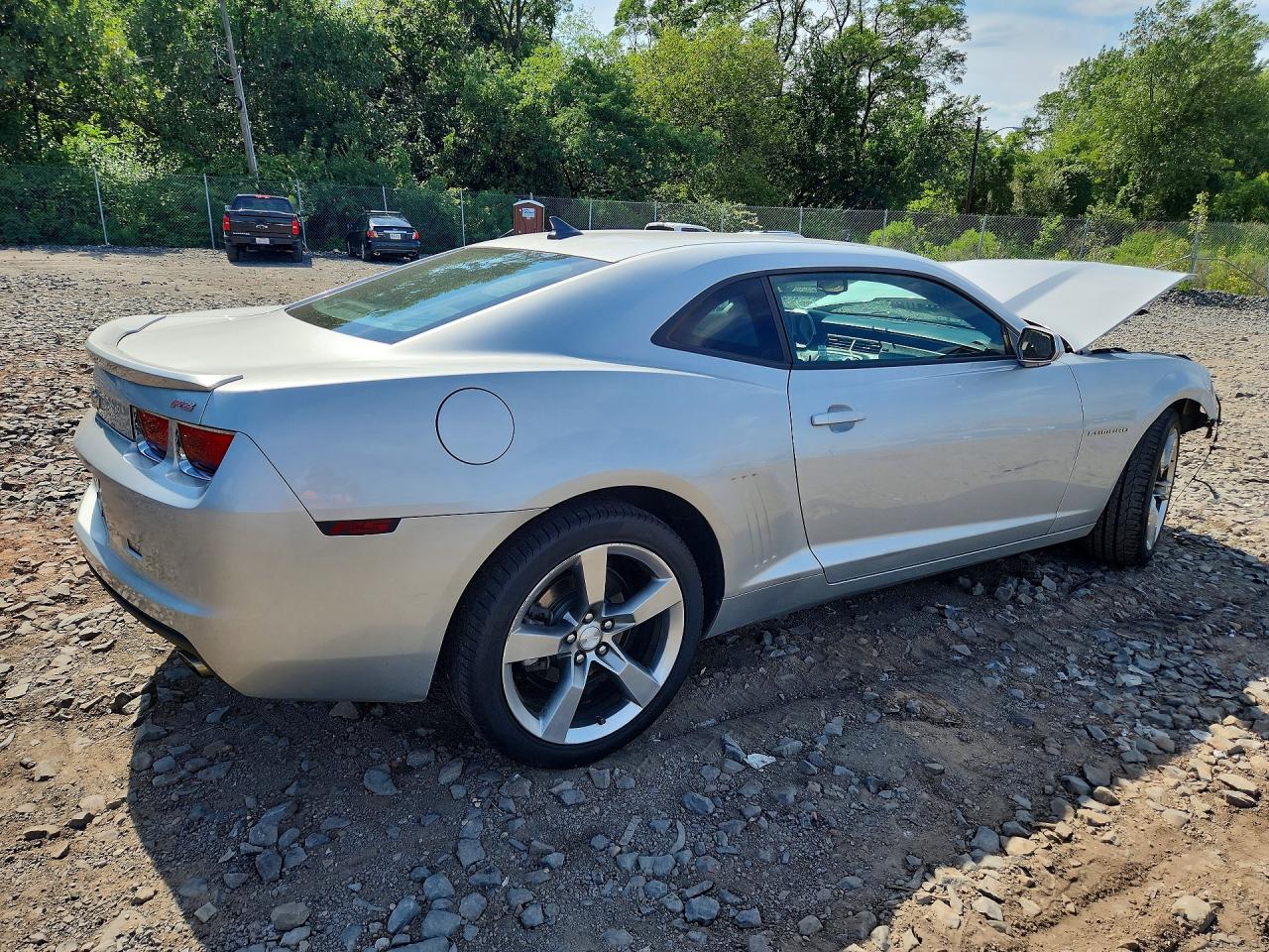 2011 Chevrolet Camaro Lt Silver vin: 2G1FF1ED7B9119630