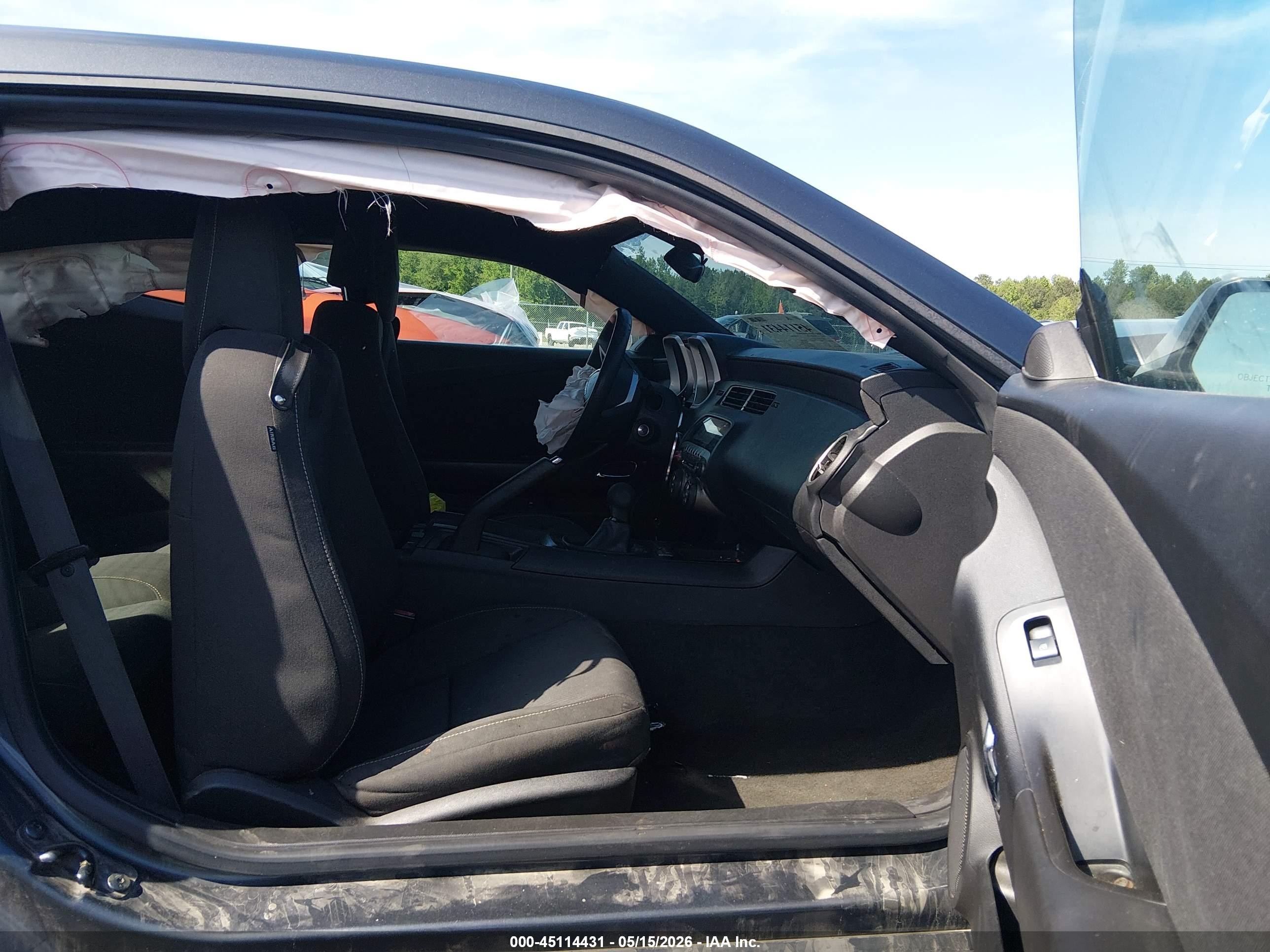 2011 Chevrolet Camaro 1lt Gray vin: 2G1FF1ED7B9144432