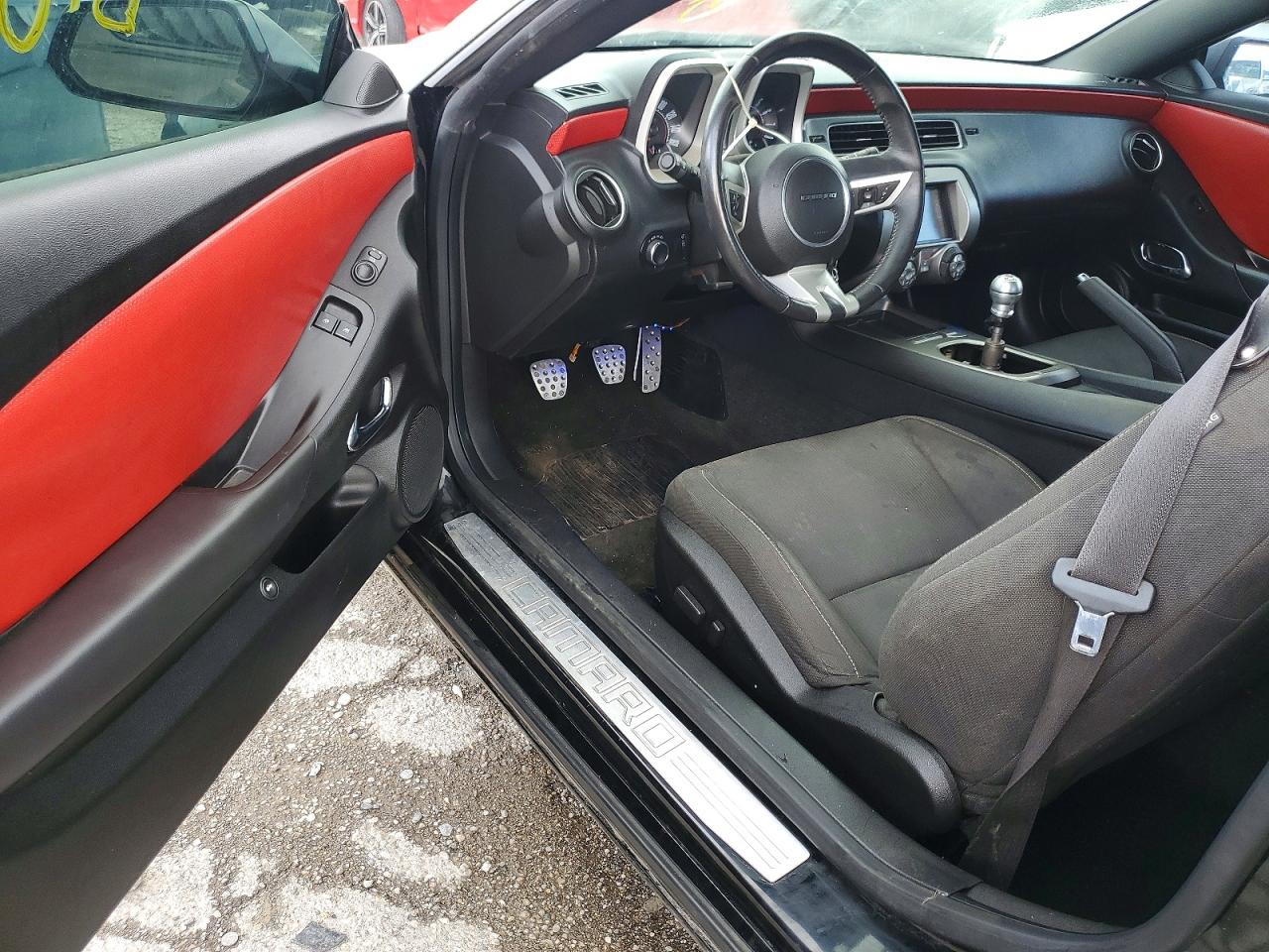 2011 Chevrolet Camaro Lt Black vin: 2G1FF1ED8B9211796