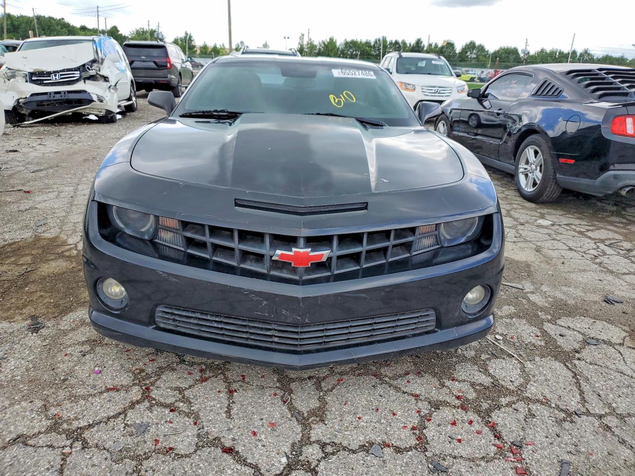 2011 Chevrolet Camaro Lt Black vin: 2G1FF1ED8B9211796
