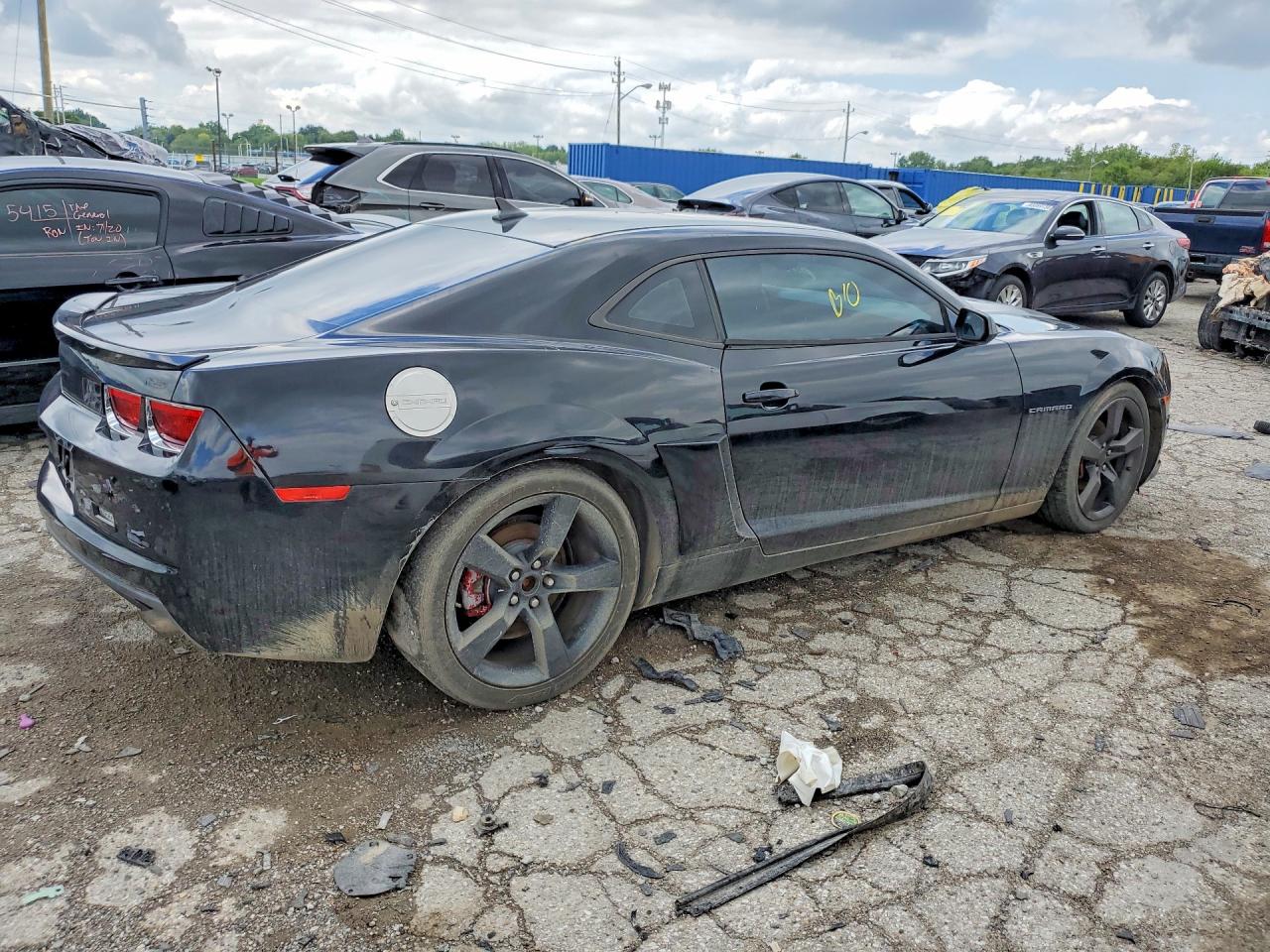 2011 Chevrolet Camaro Lt Black vin: 2G1FF1ED8B9211796