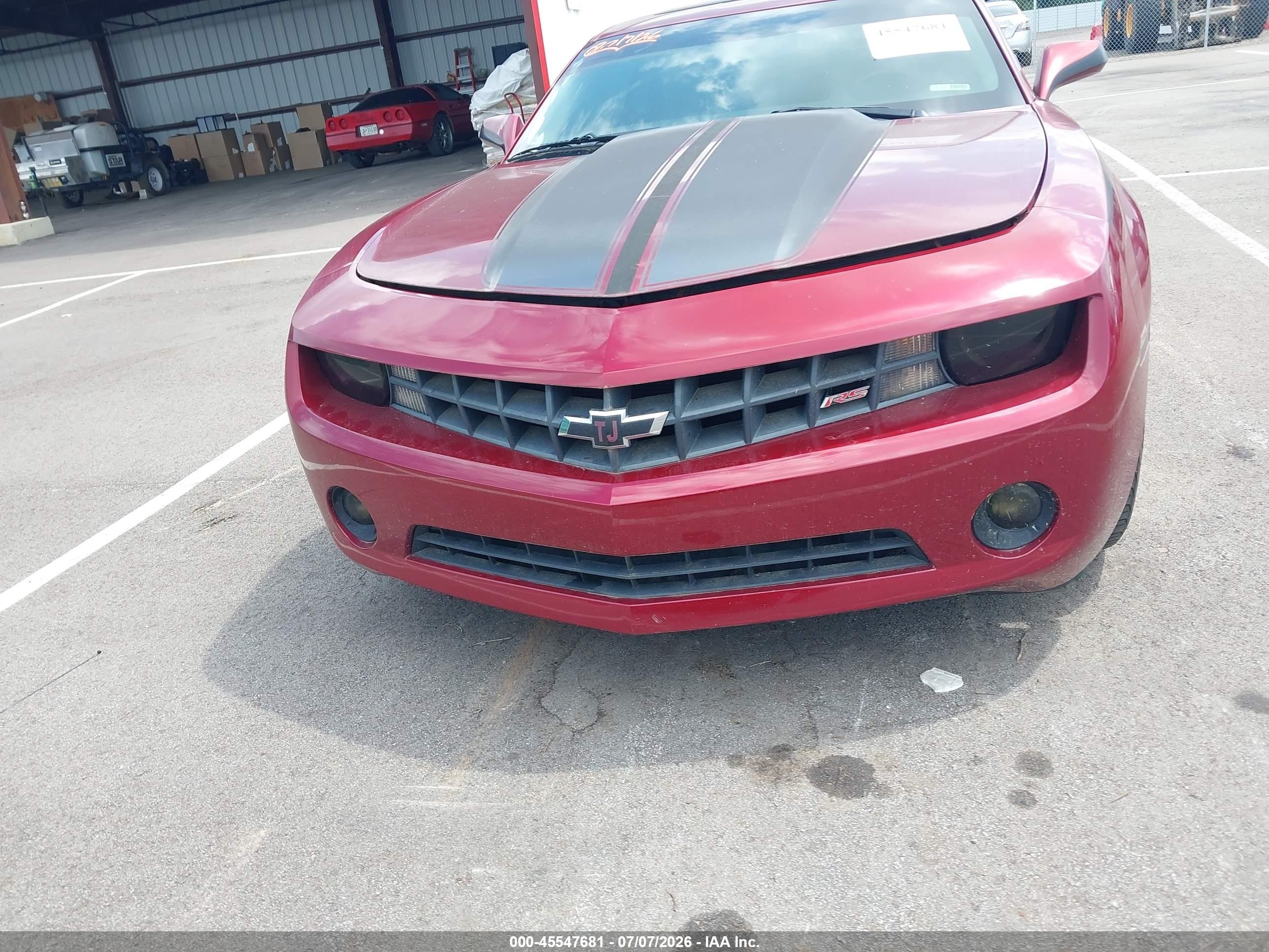 2011 Chevrolet Camaro 1lt Maroon vin: 2G1FF1ED9B9134761
