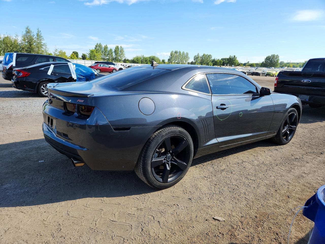 2010 Chevrolet Camaro Lt Серый vin: 2G1FF1EV6A9127726