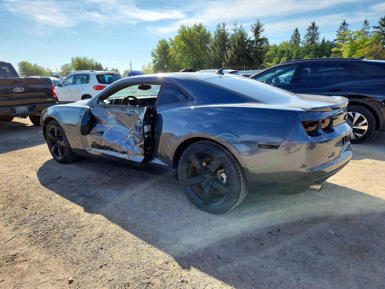 2010 Chevrolet Camaro Lt Серый vin: 2G1FF1EV6A9127726