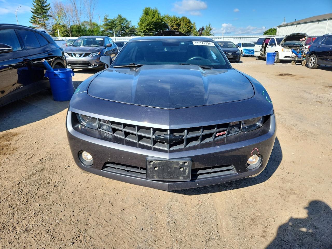 2010 Chevrolet Camaro Lt Серый vin: 2G1FF1EV6A9127726