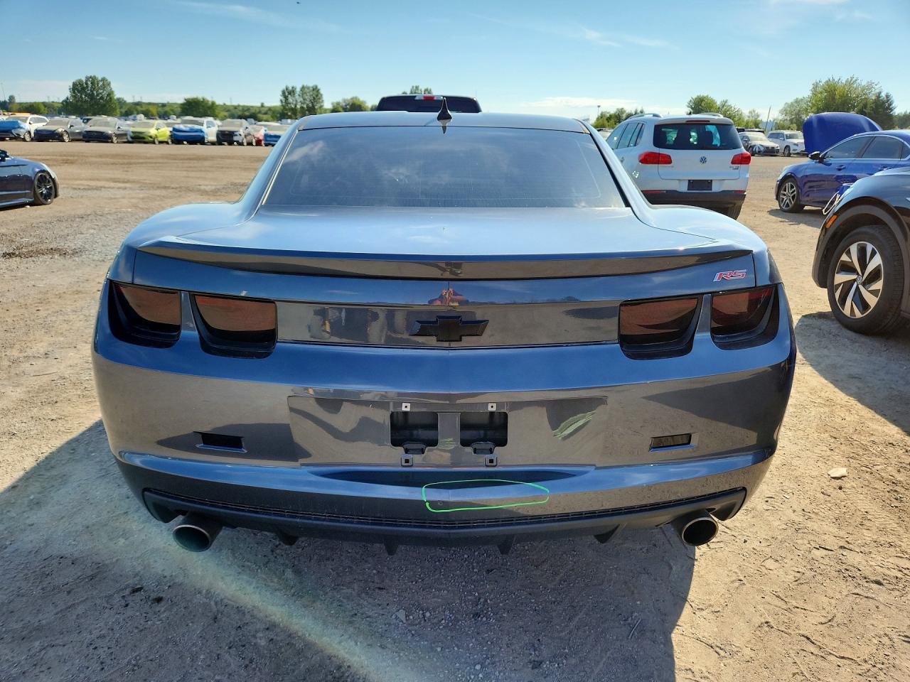 2010 Chevrolet Camaro Lt Серый vin: 2G1FF1EV6A9127726