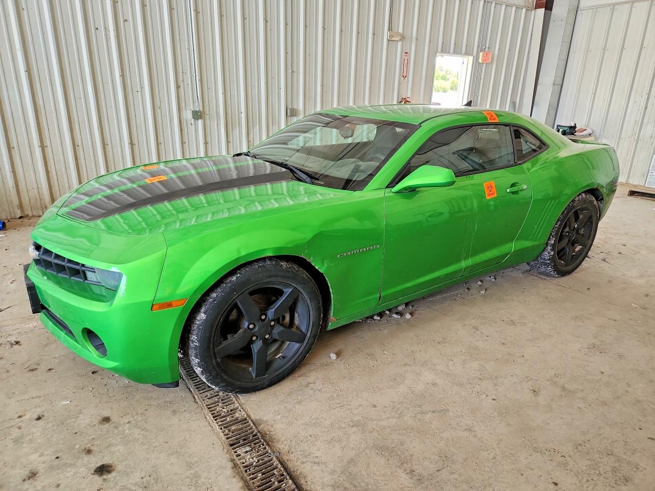 2010 Chevrolet Camaro Lt Green vin: 2G1FF1EV6A9224909
