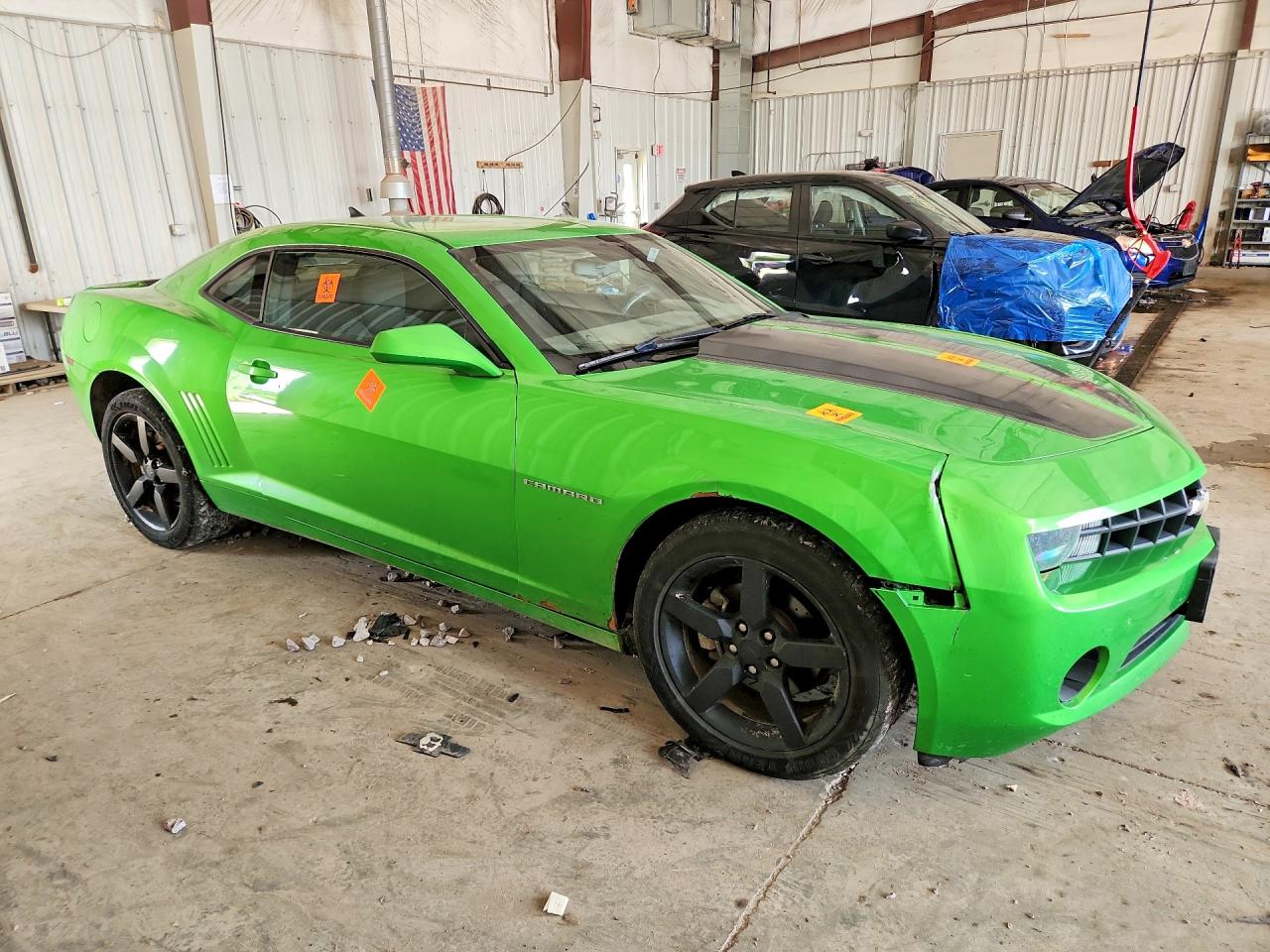 2010 Chevrolet Camaro Lt Green vin: 2G1FF1EV6A9224909