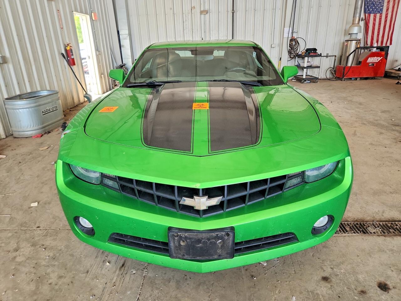 2010 Chevrolet Camaro Lt Green vin: 2G1FF1EV6A9224909