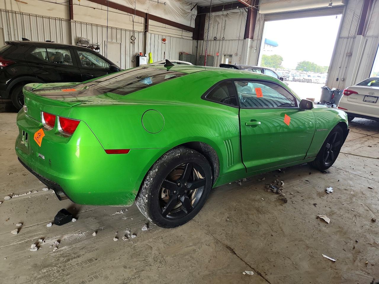 2010 Chevrolet Camaro Lt Green vin: 2G1FF1EV6A9224909
