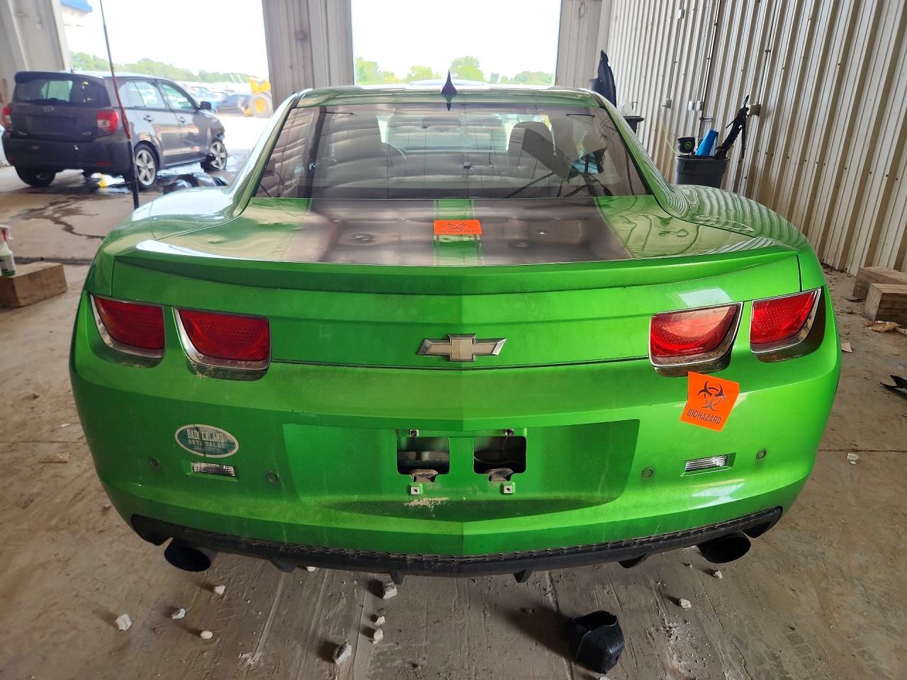 2010 Chevrolet Camaro Lt Green vin: 2G1FF1EV6A9224909