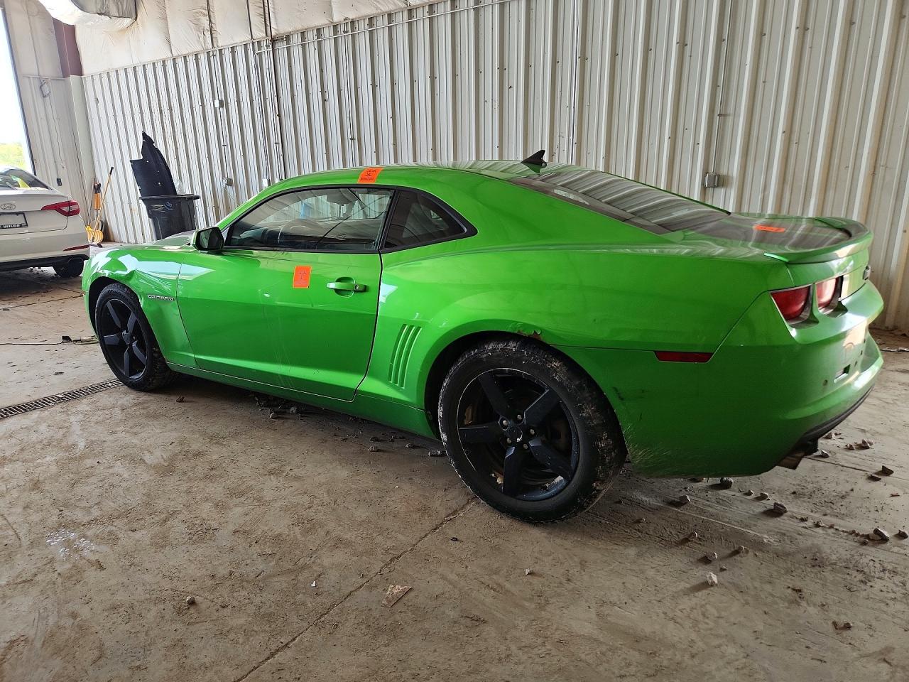 2010 Chevrolet Camaro Lt Green vin: 2G1FF1EV6A9224909
