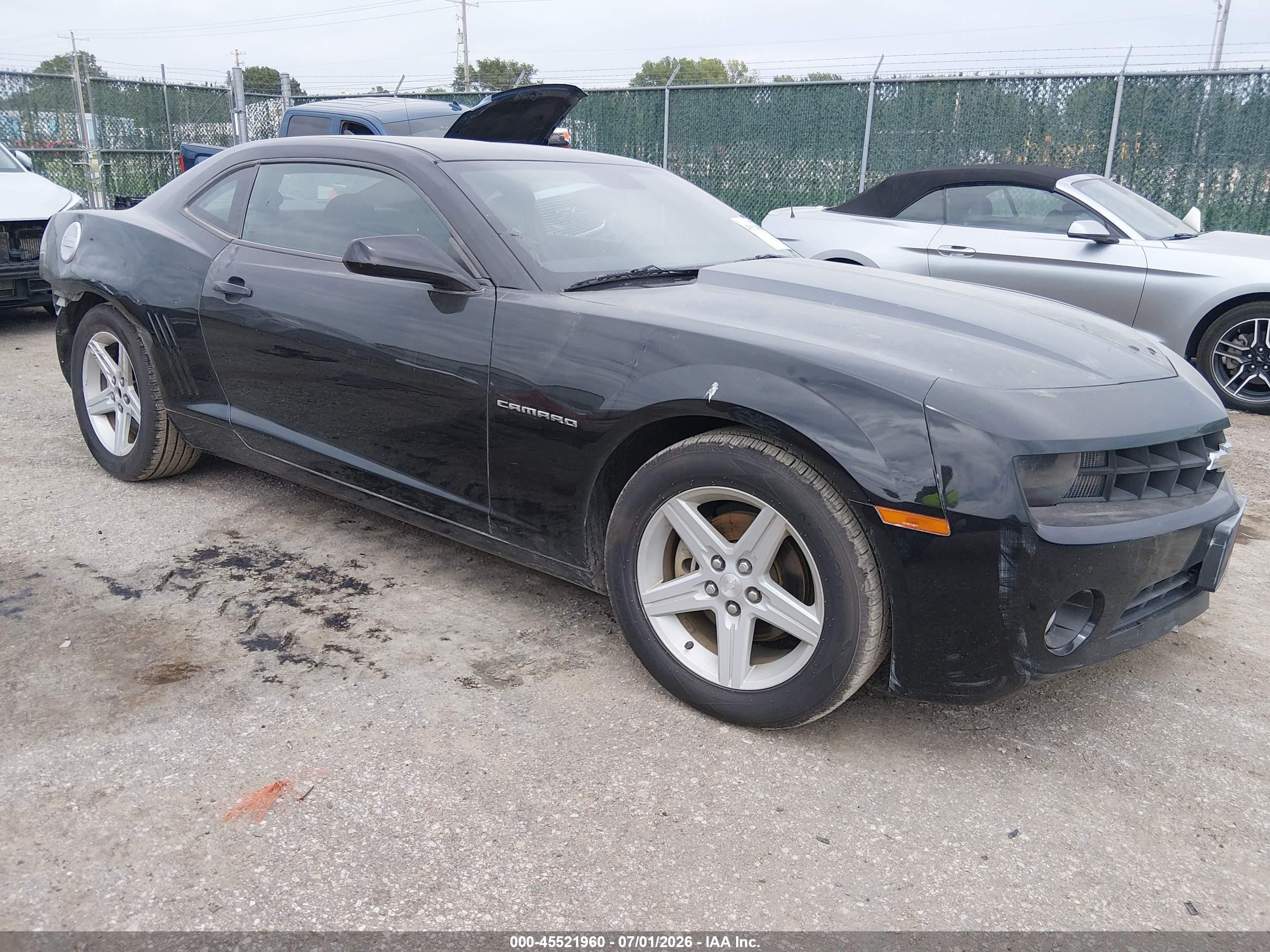 2010 Chevrolet Camaro 1lt Black vin: 2G1FF1EV9A9226508