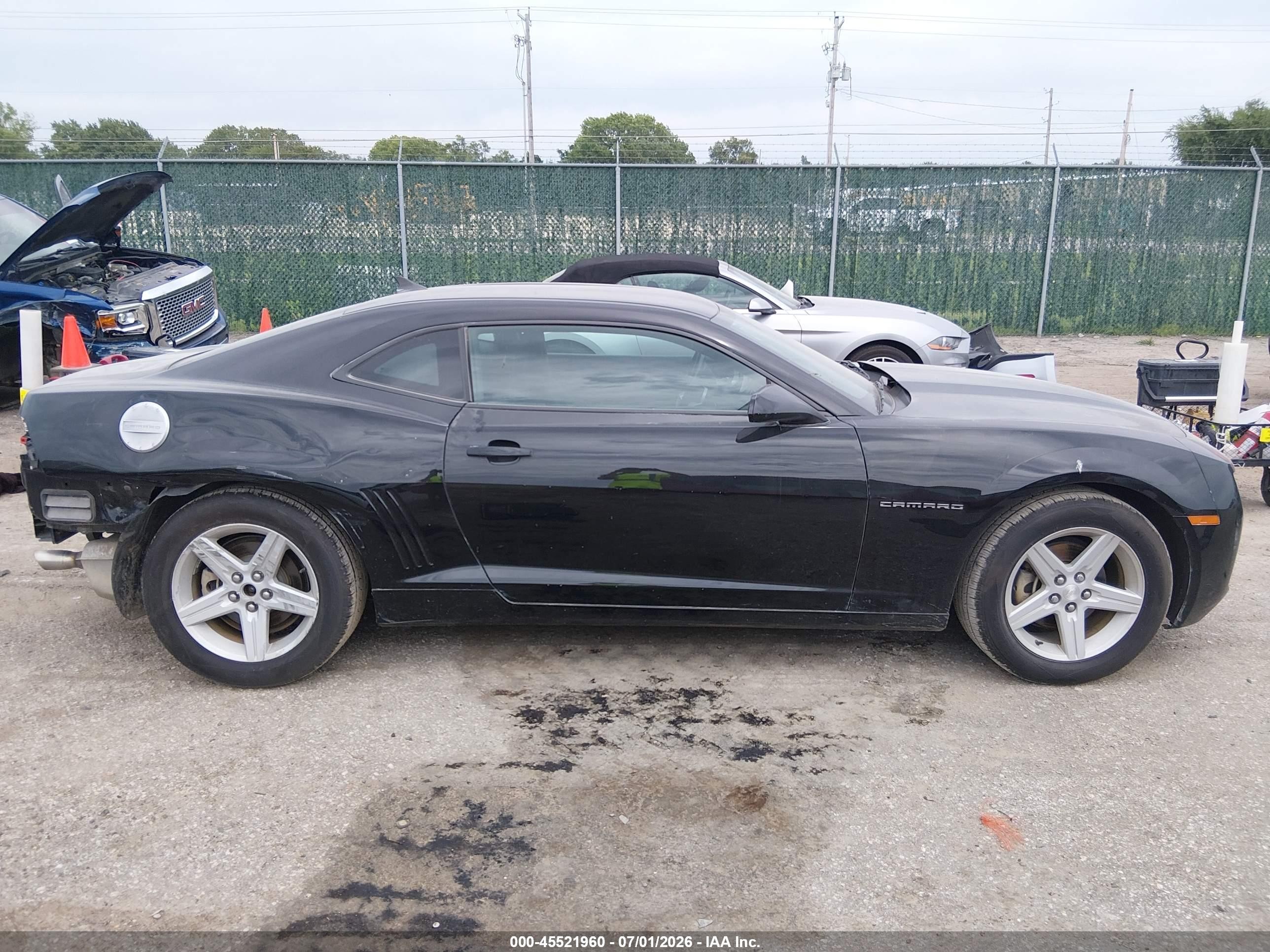 2010 Chevrolet Camaro 1lt Black vin: 2G1FF1EV9A9226508