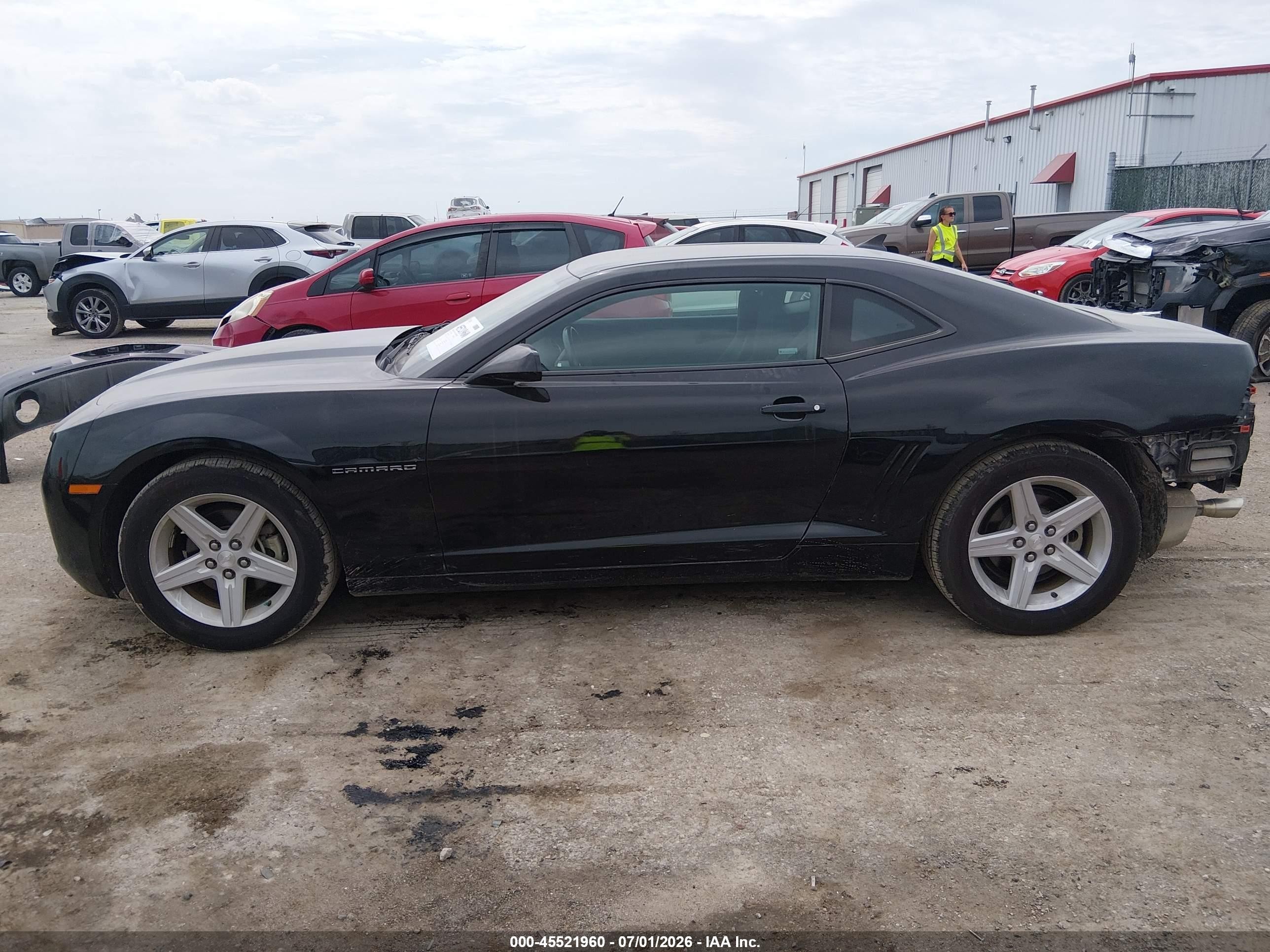2010 Chevrolet Camaro 1lt Black vin: 2G1FF1EV9A9226508