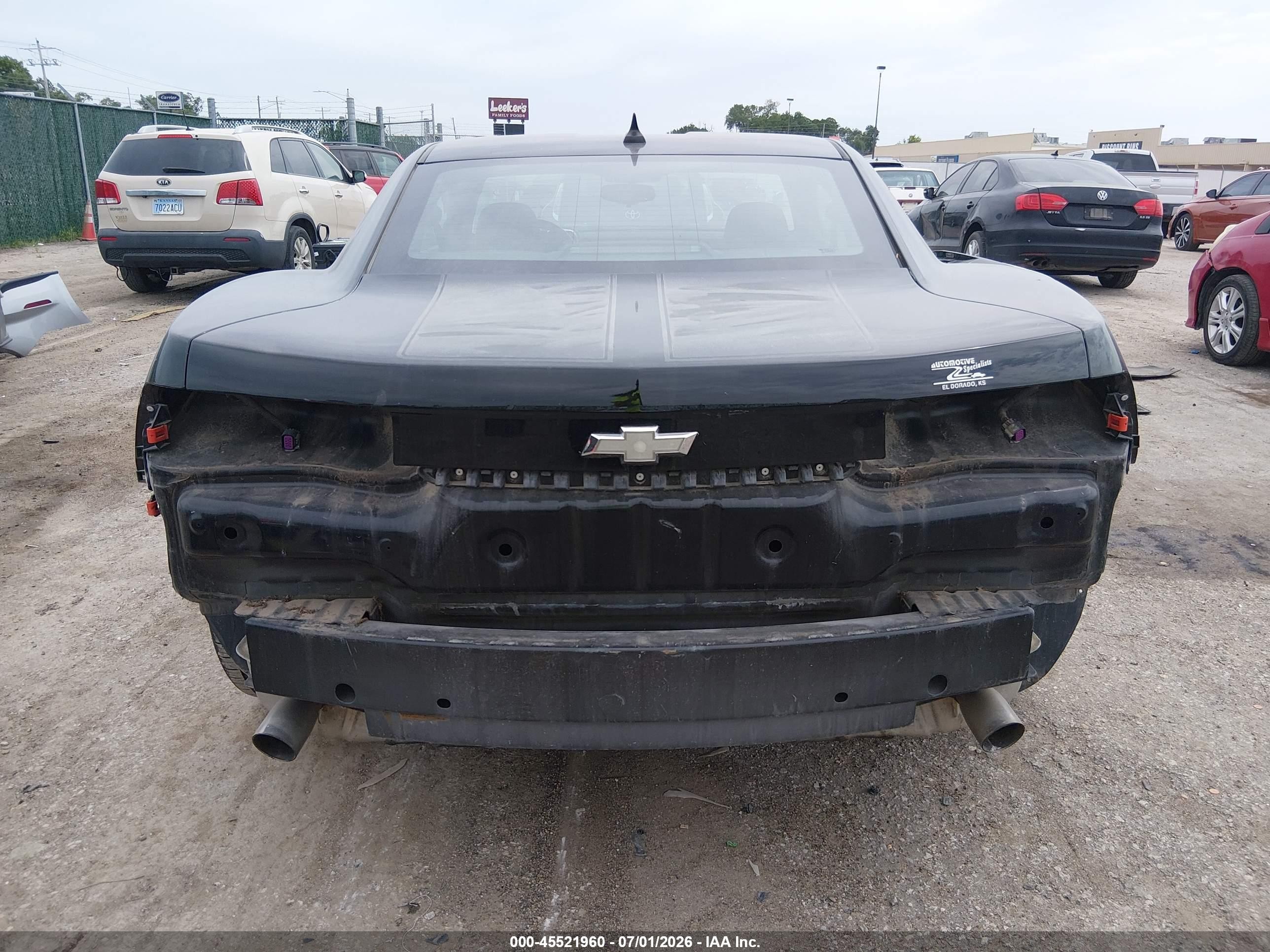 2010 Chevrolet Camaro 1lt Black vin: 2G1FF1EV9A9226508