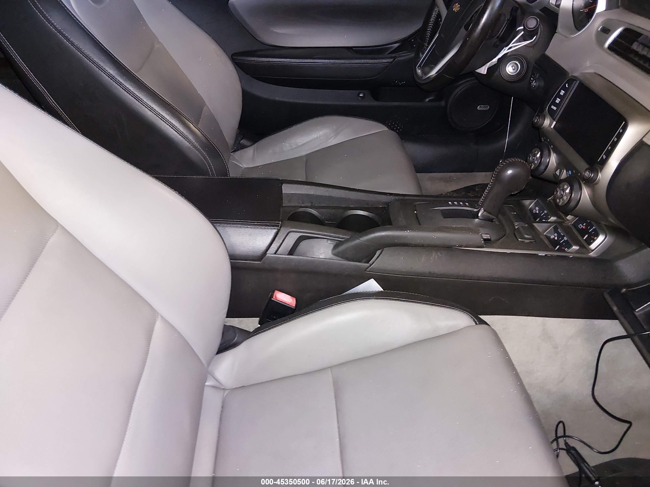 2015 Chevrolet Camaro 2lt Red vin: 2G1FF3D32F9284186