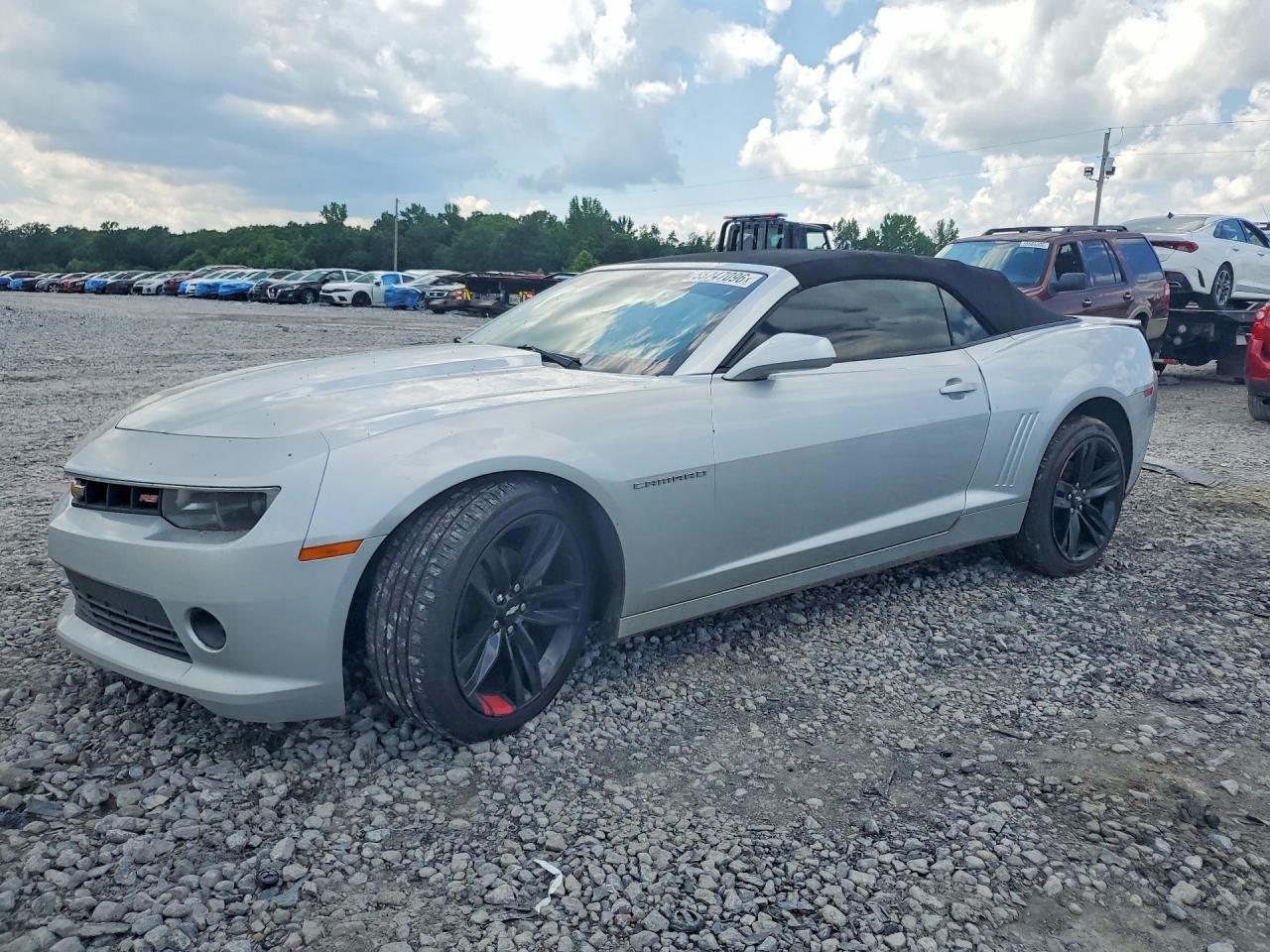 2015 Chevrolet Camaro Lt Silver vin: 2G1FF3D33F9251729