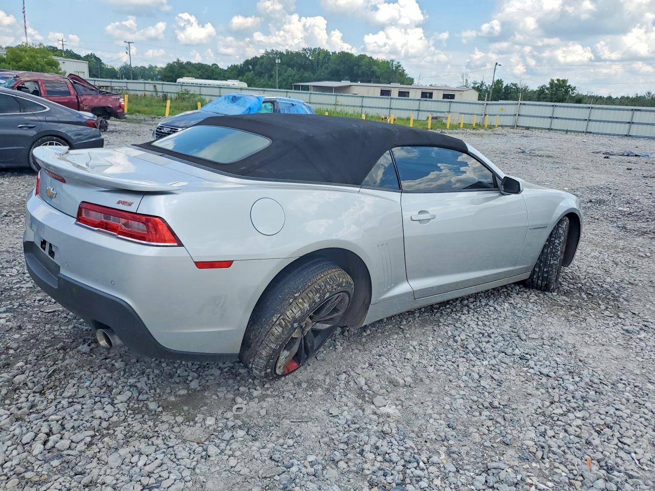 2015 Chevrolet Camaro Lt Silver vin: 2G1FF3D33F9251729