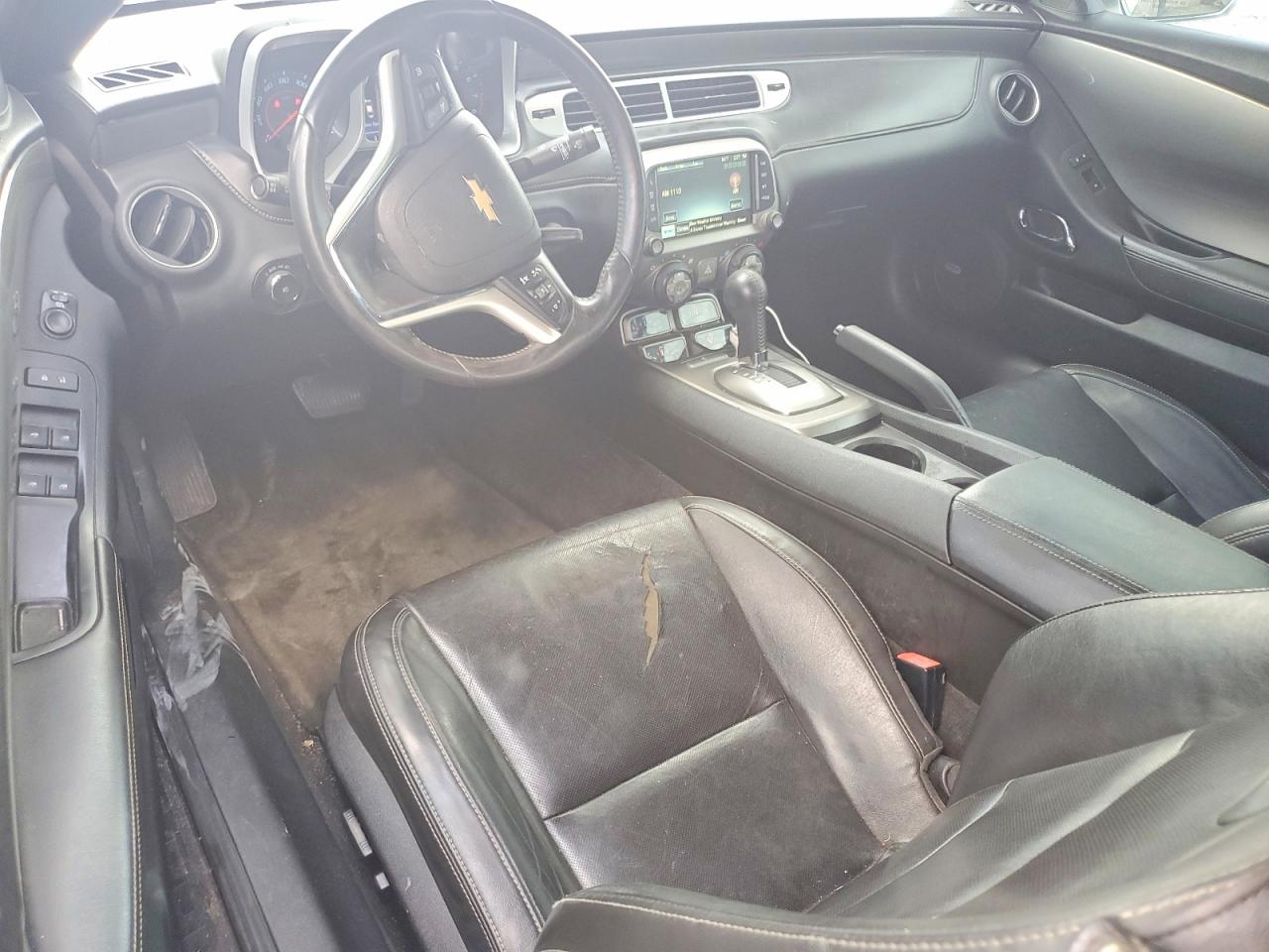 2015 Chevrolet Camaro Lt Silver vin: 2G1FF3D33F9251729