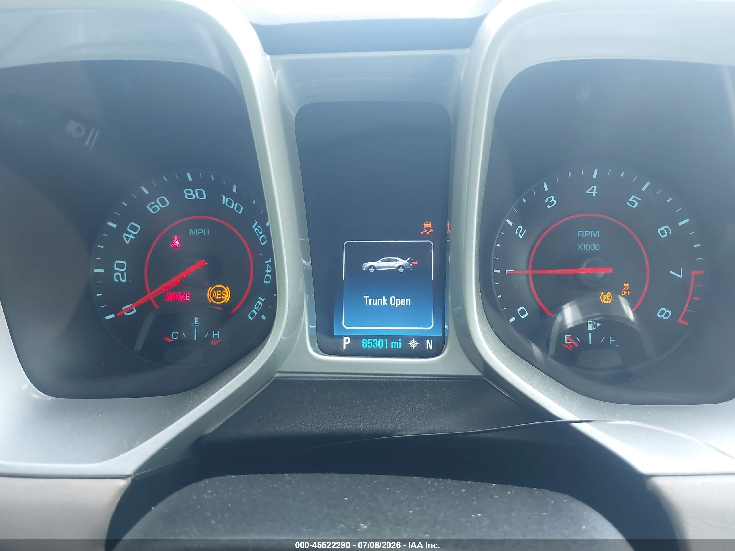 2015 Chevrolet Camaro 2lt White vin: 2G1FF3D34F9272265