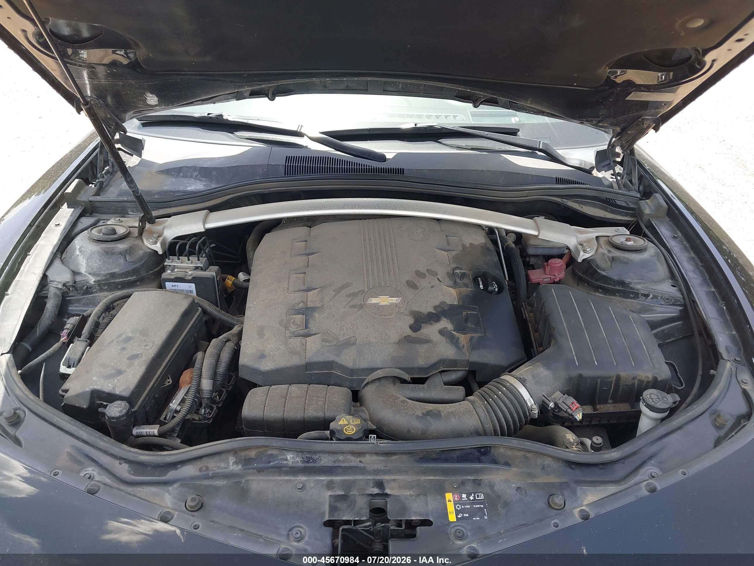 2015 Chevrolet Camaro 2lt Black vin: 2G1FF3D35F9196166