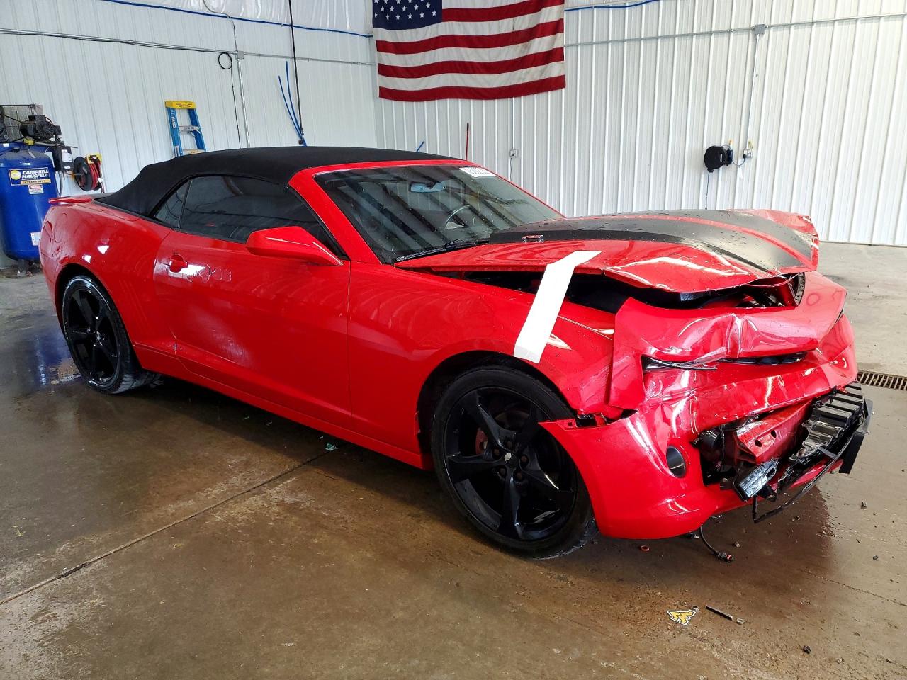 2015 Chevrolet Camaro Lt Red vin: 2G1FF3D35F9259024