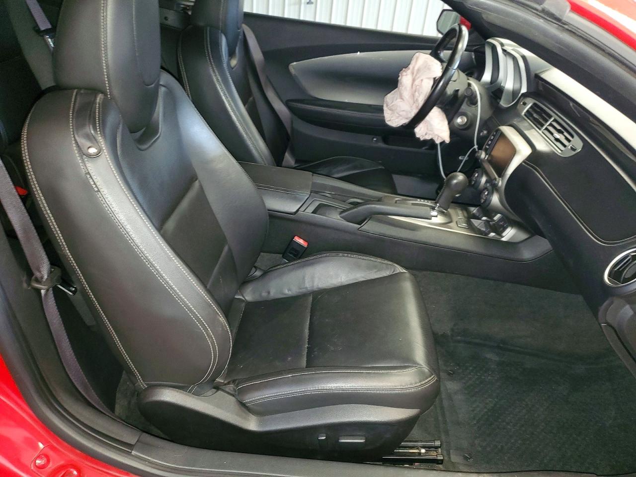 2015 Chevrolet Camaro Lt Red vin: 2G1FF3D35F9259024
