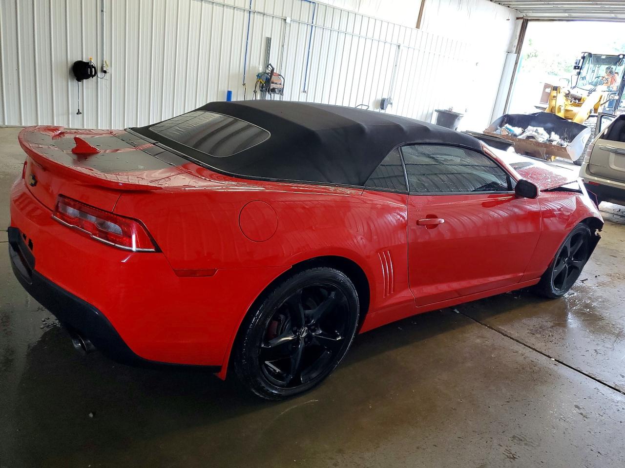 2015 Chevrolet Camaro Lt Red vin: 2G1FF3D35F9259024