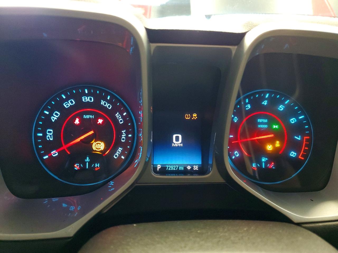 2015 Chevrolet Camaro Lt Red vin: 2G1FF3D35F9259024
