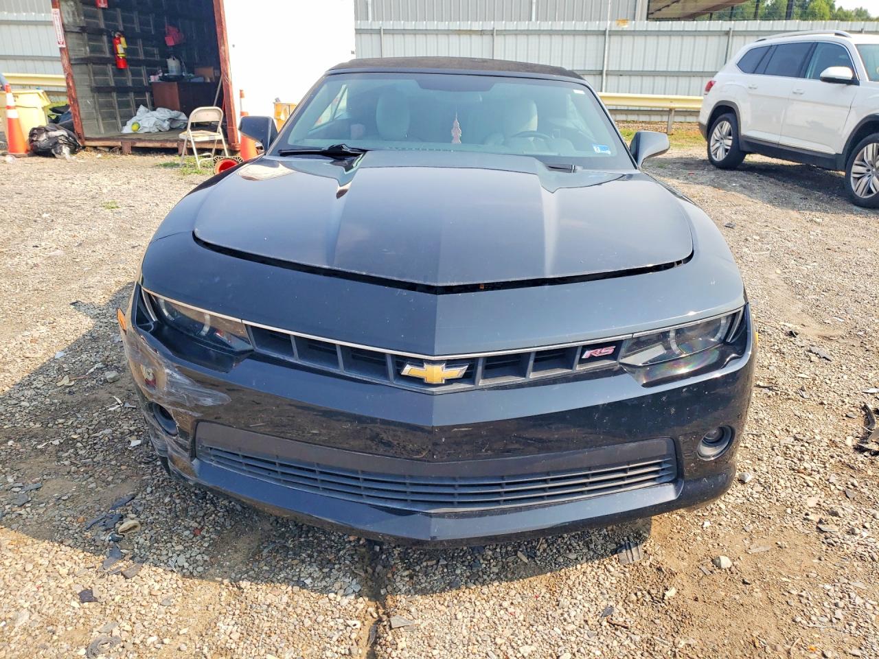2015 Chevrolet Camaro Rs Black vin: 2G1FF3D37F9184276