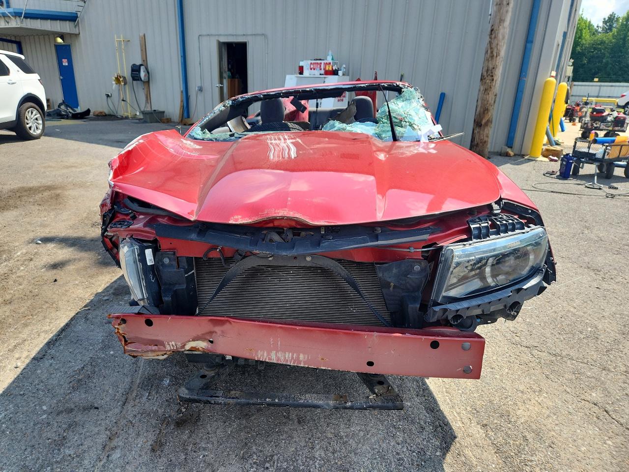 2015 Chevrolet Camaro Lt Красный vin: 2G1FF3D37F9208544