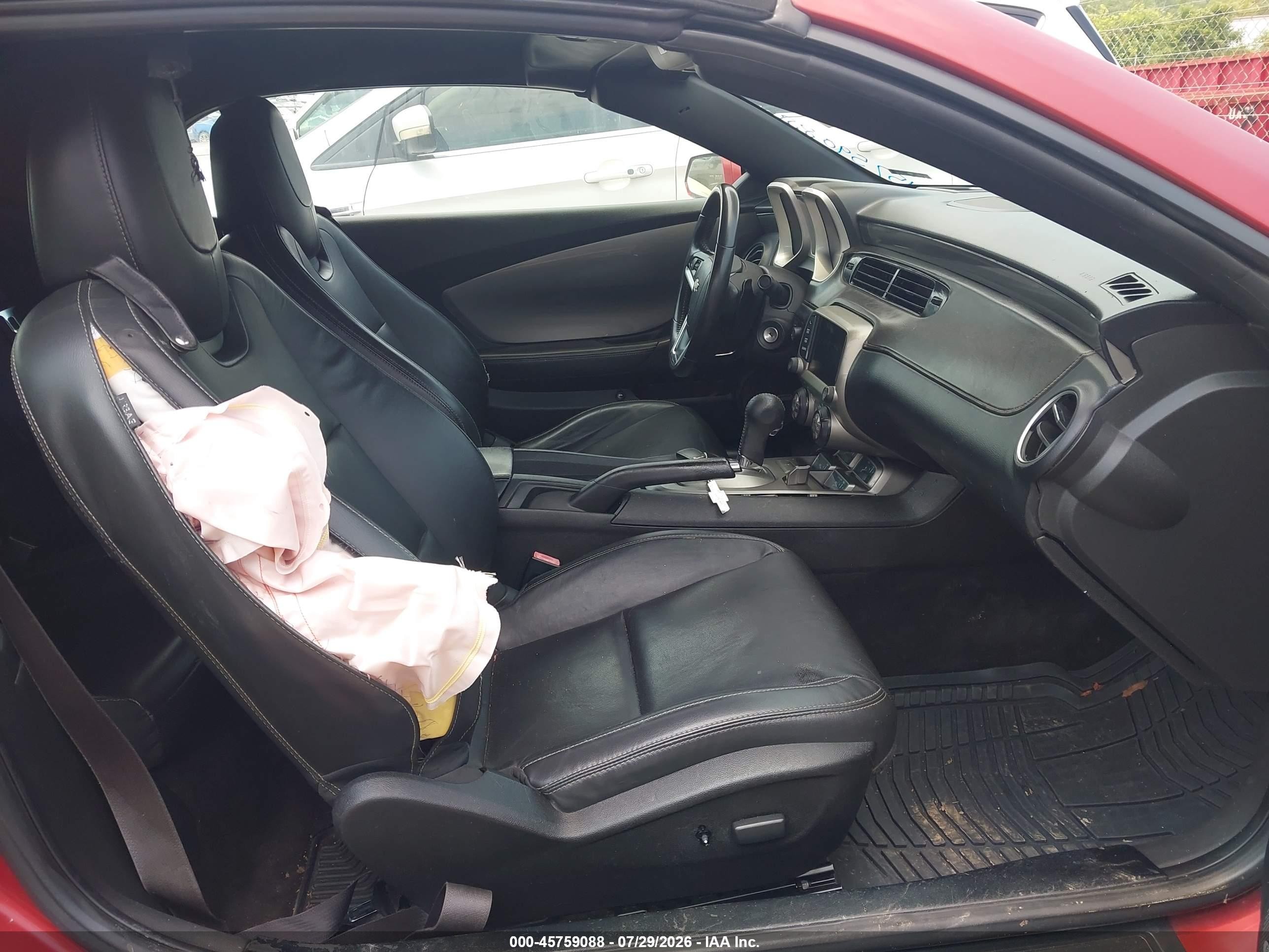 2015 Chevrolet Camaro 2lt Orange vin: 2G1FF3D3XF9282914
