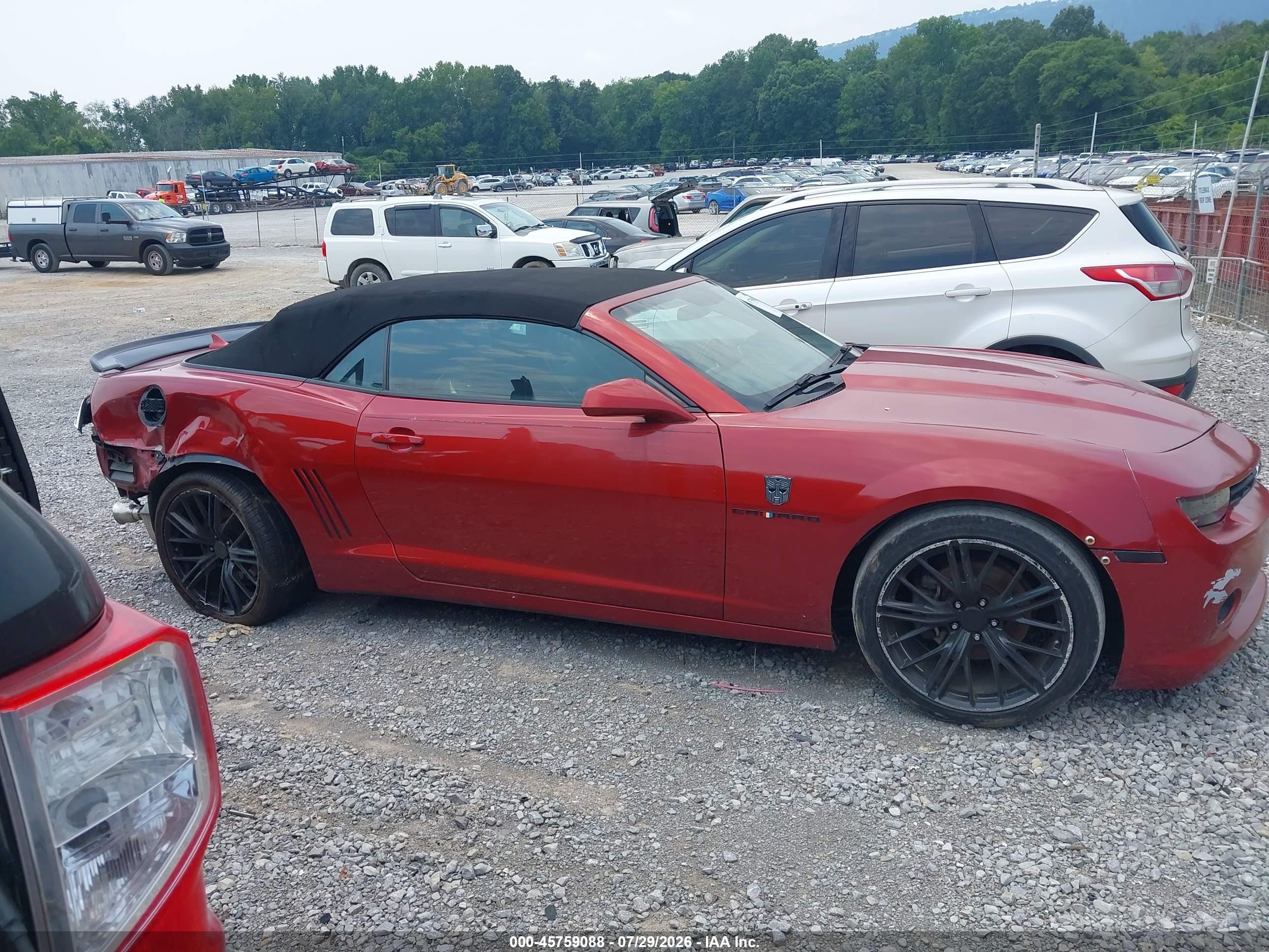 2015 Chevrolet Camaro 2lt Orange vin: 2G1FF3D3XF9282914