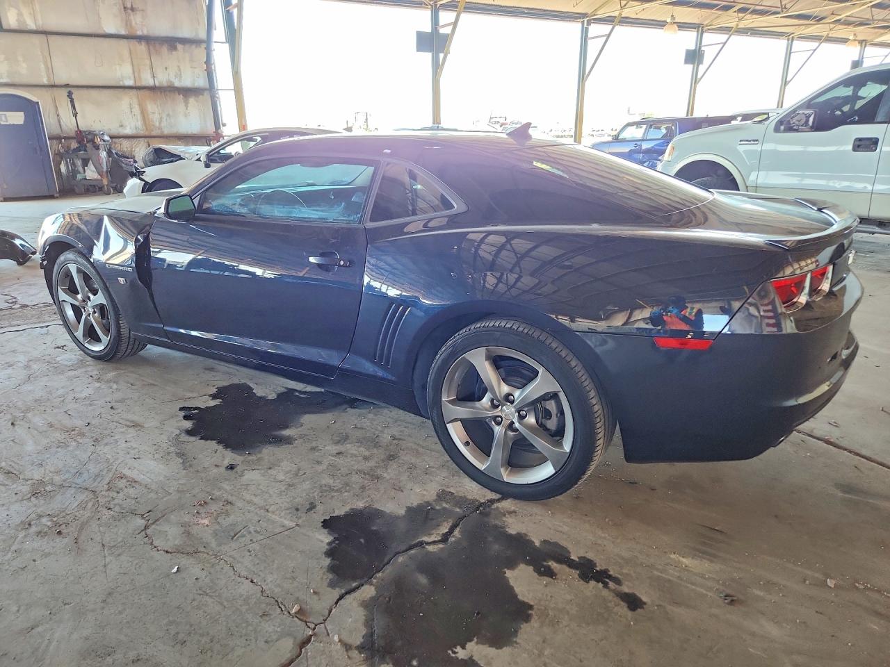 2013 Chevrolet Camaro Lt Синий vin: 2G1FG1E30D9194872