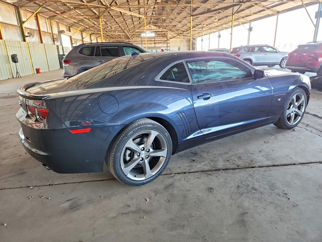 2013 Chevrolet Camaro Lt Синий vin: 2G1FG1E30D9194872