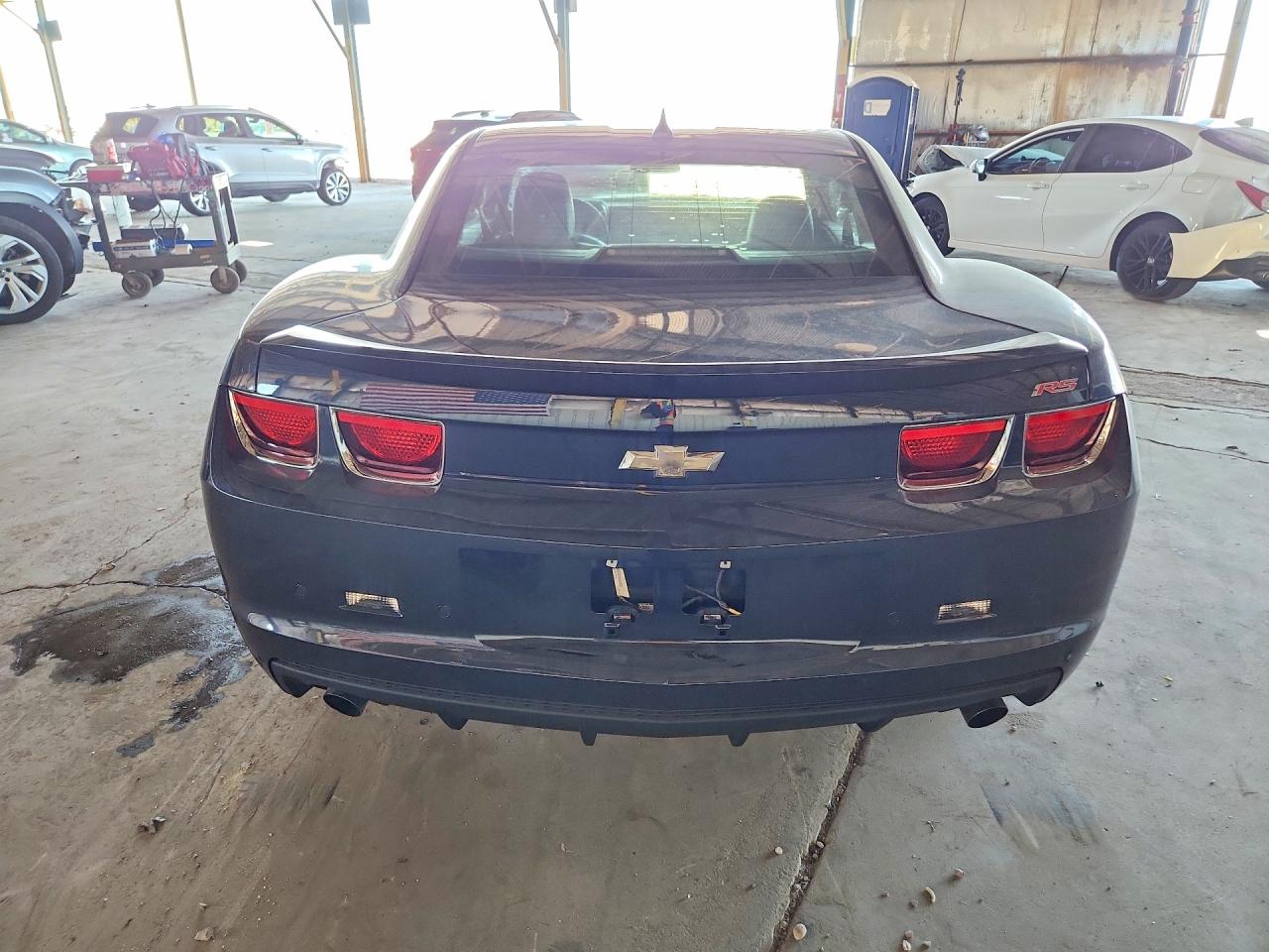 2013 Chevrolet Camaro Lt Синий vin: 2G1FG1E30D9194872