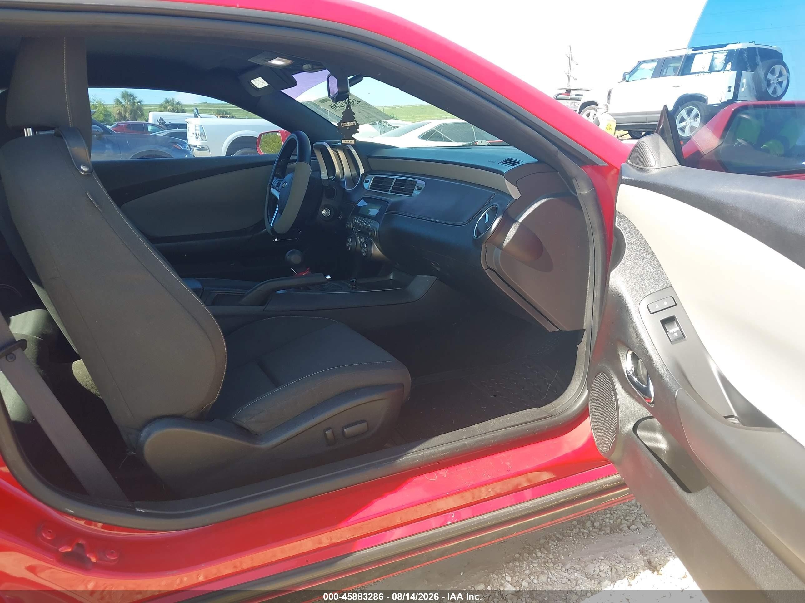 2012 Chevrolet Camaro 2lt Red vin: 2G1FG1E35C9151966