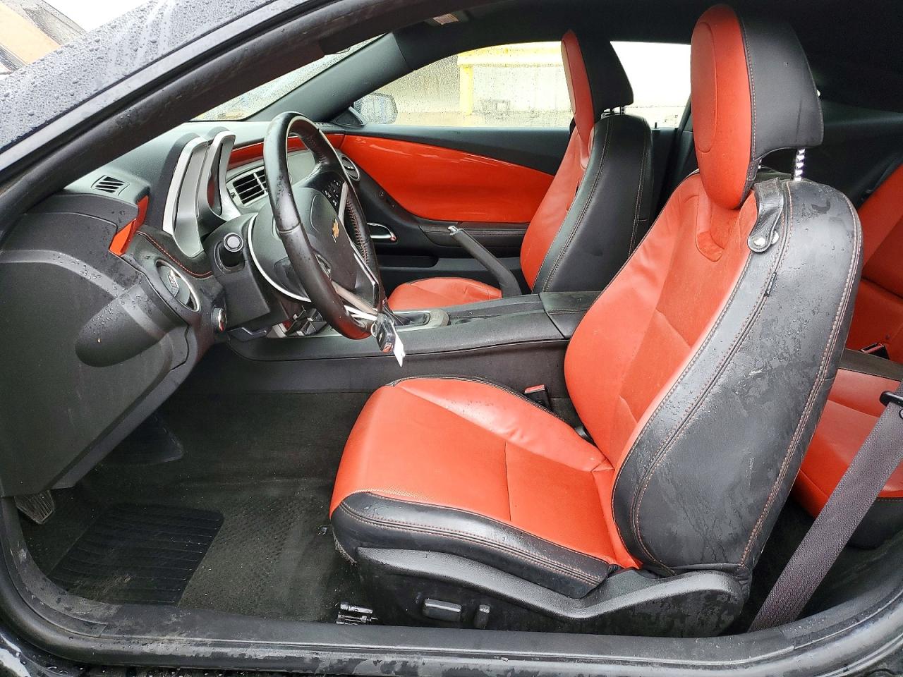 2014 Chevrolet Camaro Lt Black vin: 2G1FG1E36E9254378