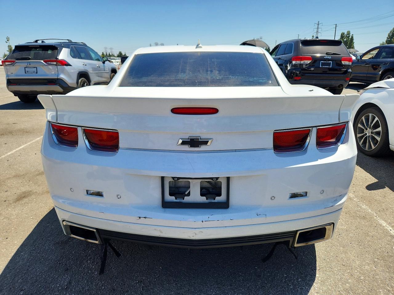 2012 Chevrolet Camaro Lt White vin: 2G1FG1E39C9181133