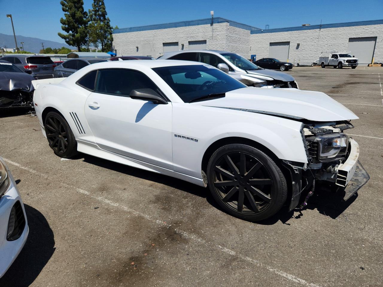 2012 Chevrolet Camaro Lt White vin: 2G1FG1E39C9181133